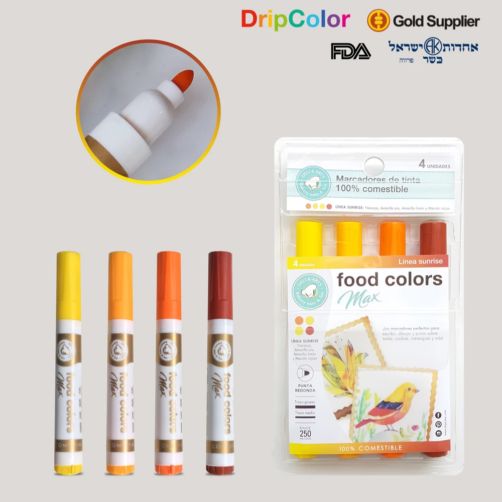 White Edible Chalk Pen by Dripcolor